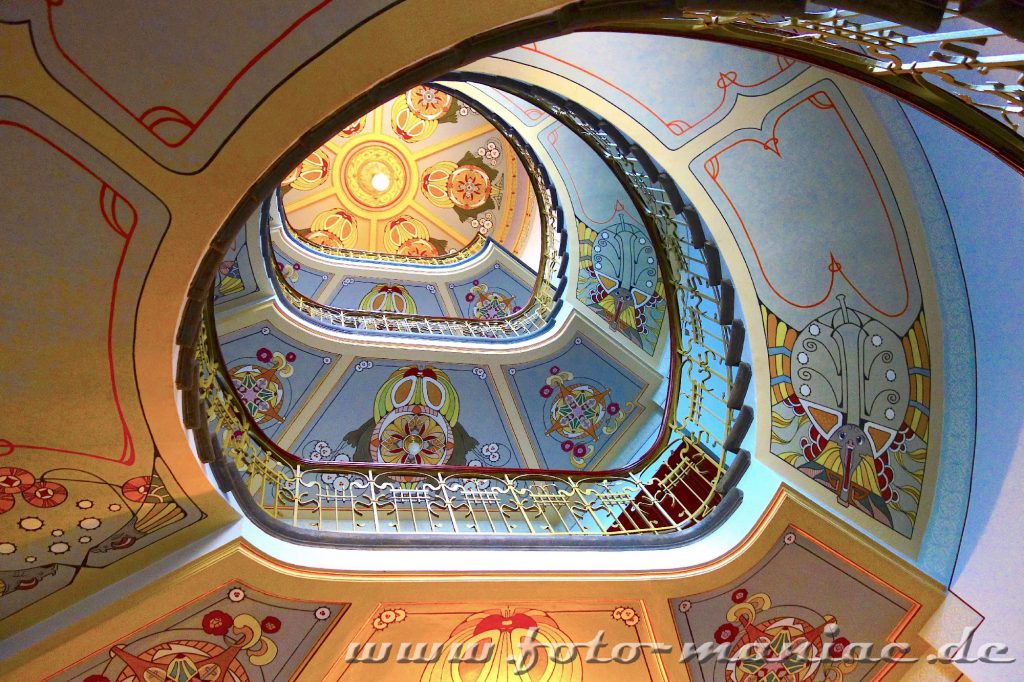 Sehenswerte Treppen in einem Rigaer Jugendstilhaus