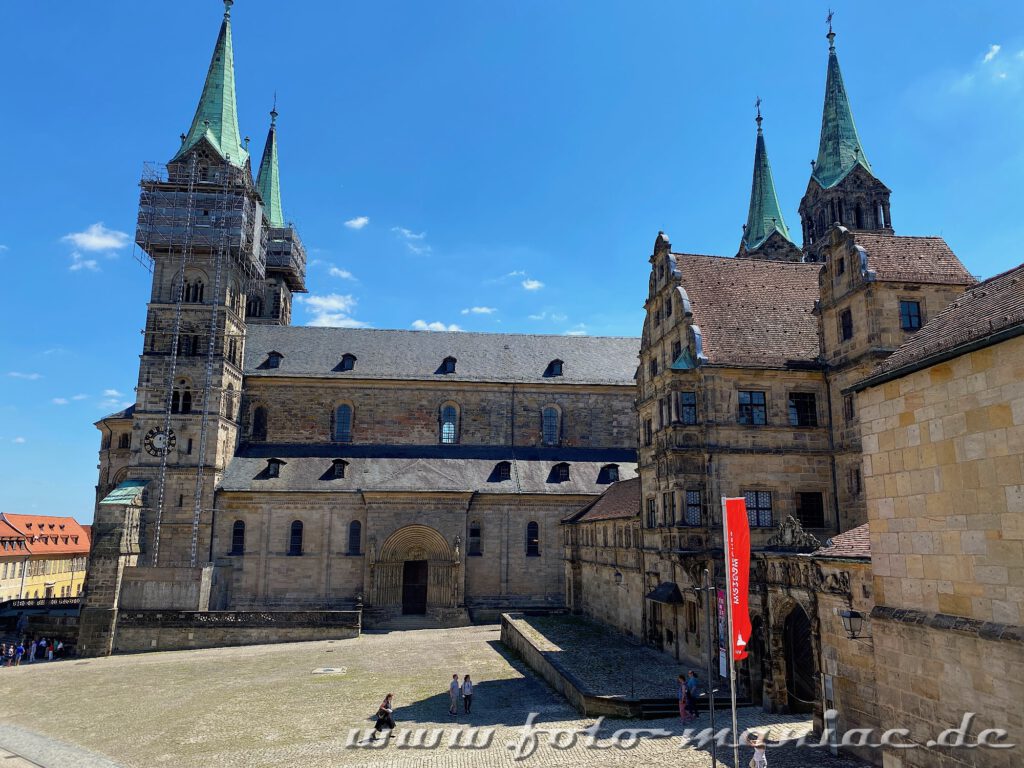 Bamberger Dom mit vier Türmen