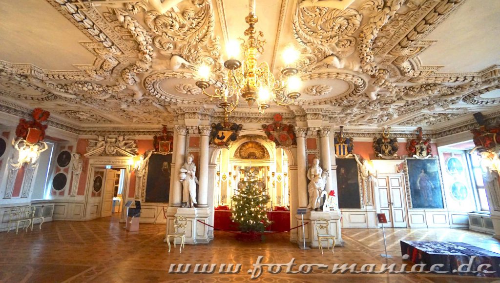 Barock-Schloss Friedenstein in Gotha hat einen barocken Festsaal