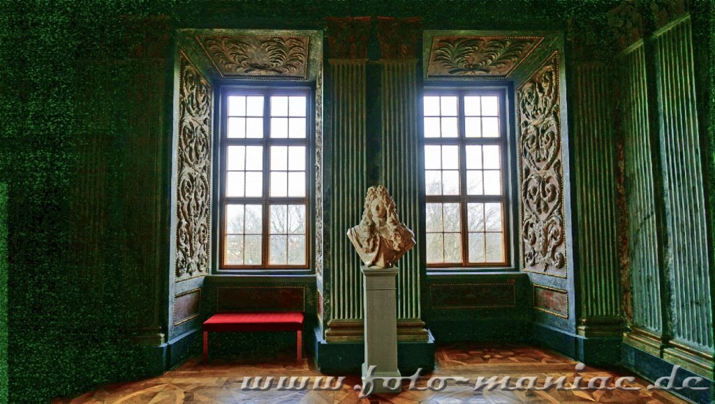 Büste im Barock-Schloss Friedenstein in Gotha