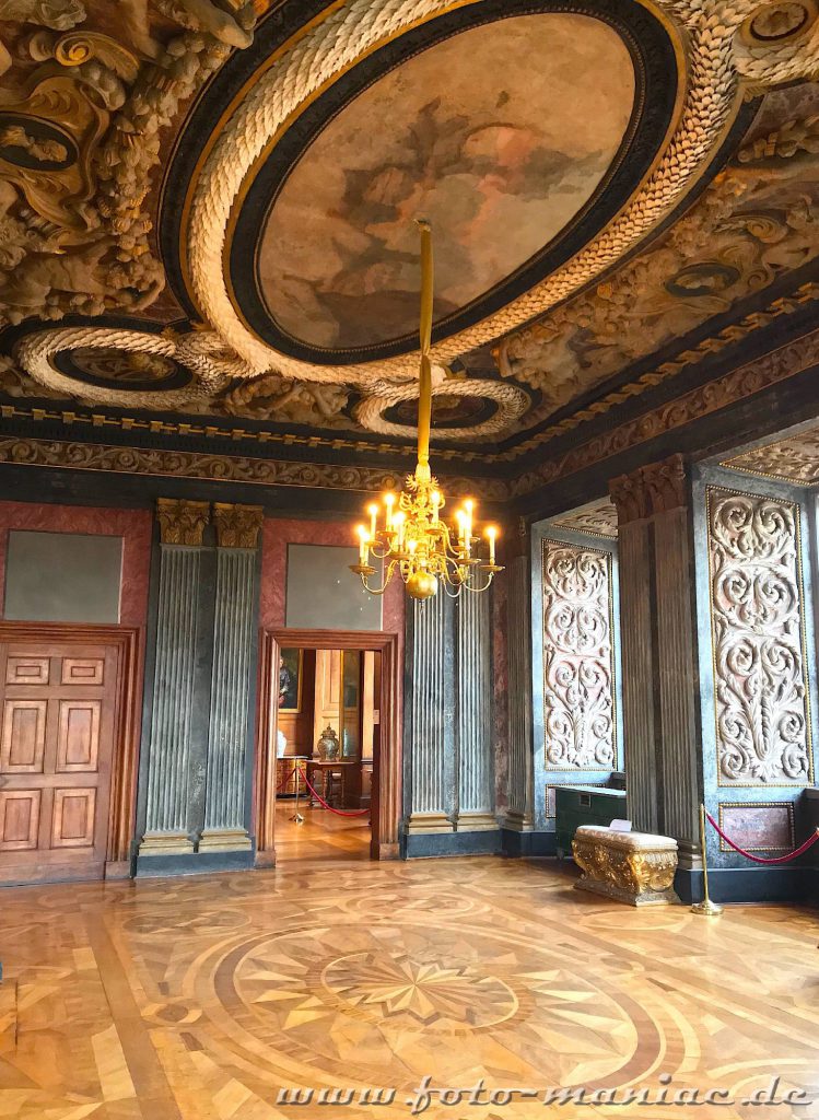 Salon im Barock-Schloss Friedenstein in Gotha