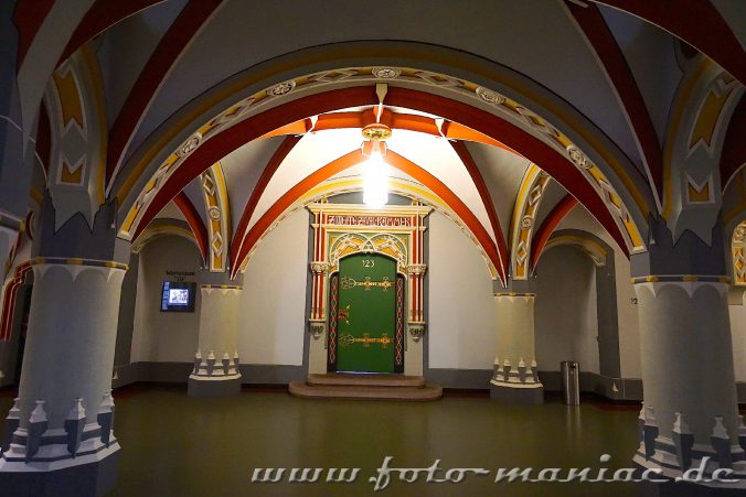 Treppenhaus im Landgericht Halle