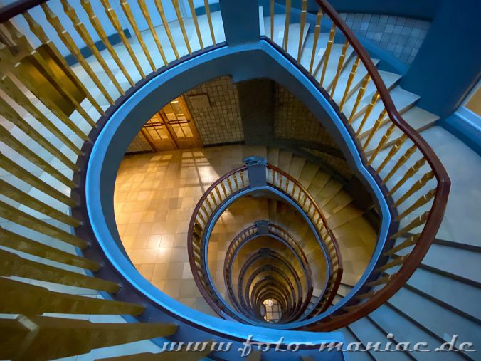 Hamburgs schöne Spiralen im Meßberghof