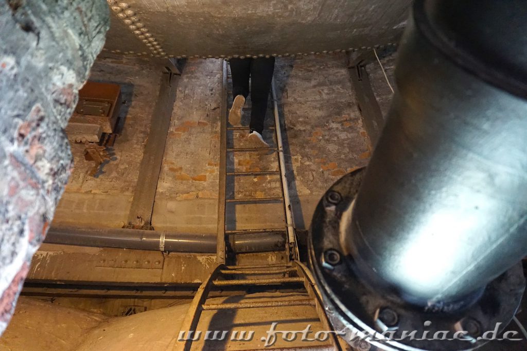 Sehenswerte Treppen: Im Wasserturm in Halle