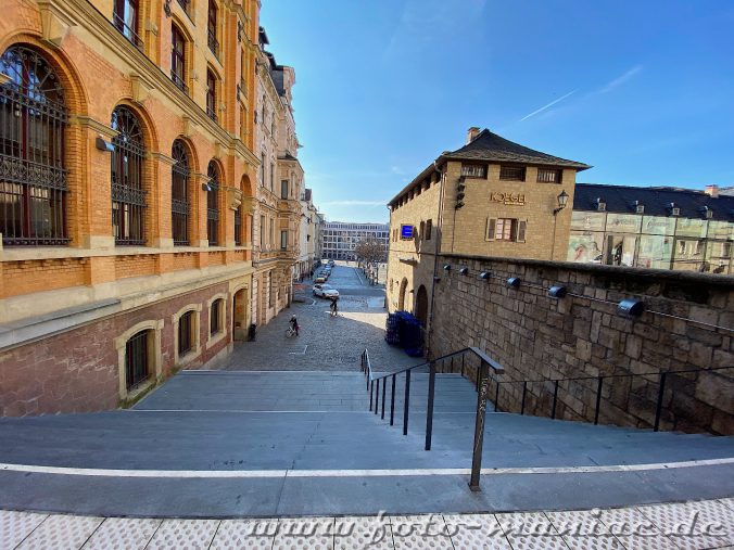 Treppe in Halle