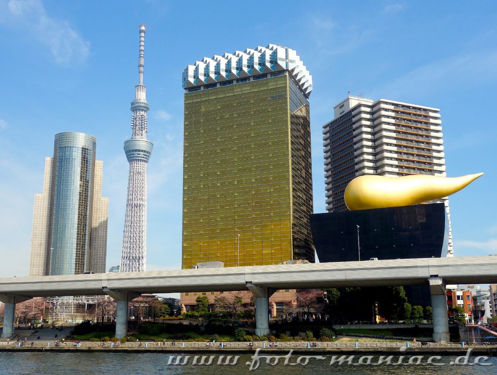 Sehenswerte Fassaden - Berühmte Silhouette von Tokio