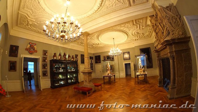 Barockes Zimmer im Schloss Friedenstein in Gotha