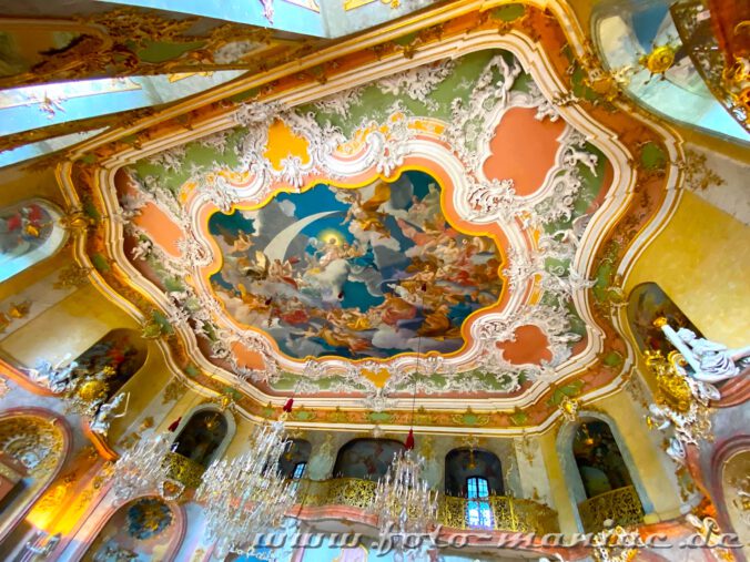 Decke in Heidecksburg in Rudolstadt