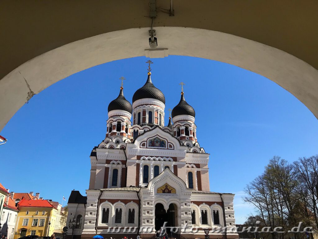 Sehenswert in Tallinn ist die Alexander-Newsky-Kirche