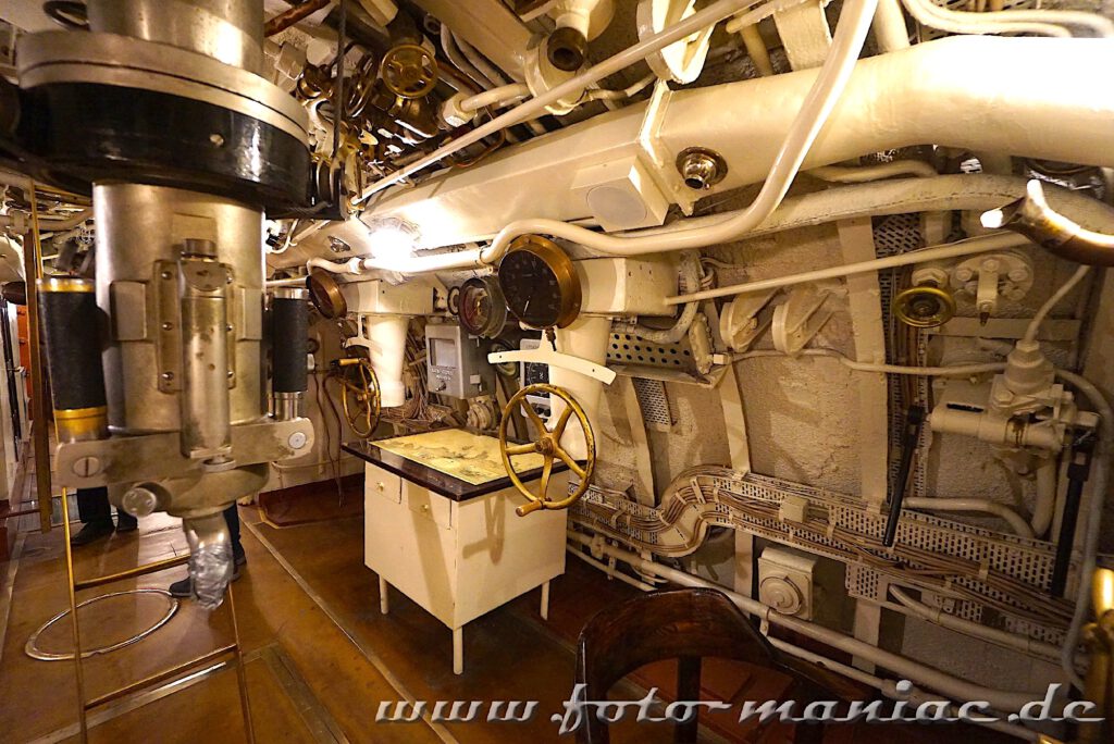 Blick in das U-Boot Lembit