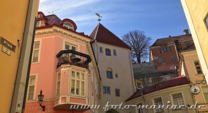 Blick zur Oberstadt _sehenswert in Tallinn