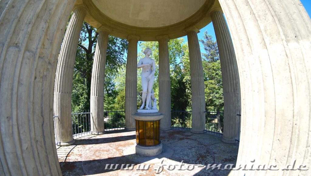 Der Venustempel im idyllischen Wörlitzer Park