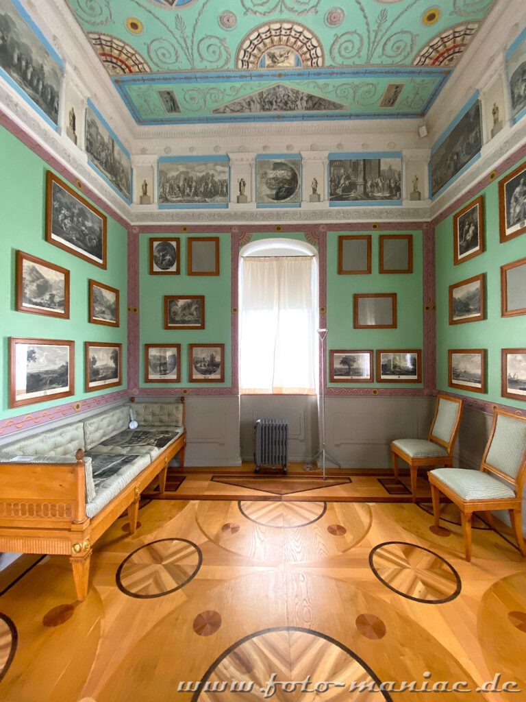 Ein Zimmer in der Villa Hamilton im idyllischen Wörlitzer Park