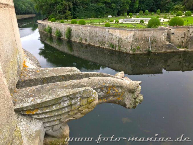 Blick auf den Garten von Caterina de Medici