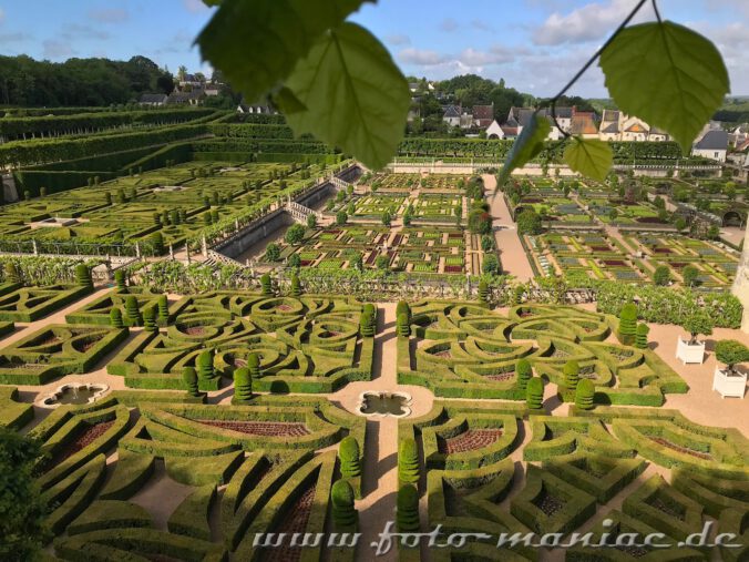 Akkurat angelegt - die Gärten von Chateau Villandry