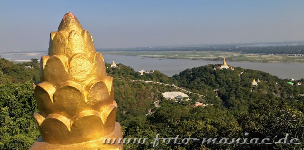 Zauber von Myanmar - Blick vom Sagainghügel