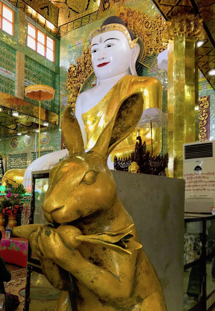 Zauber von Myanmar - Hase als Symbol einer Inkarnation des Buddhas