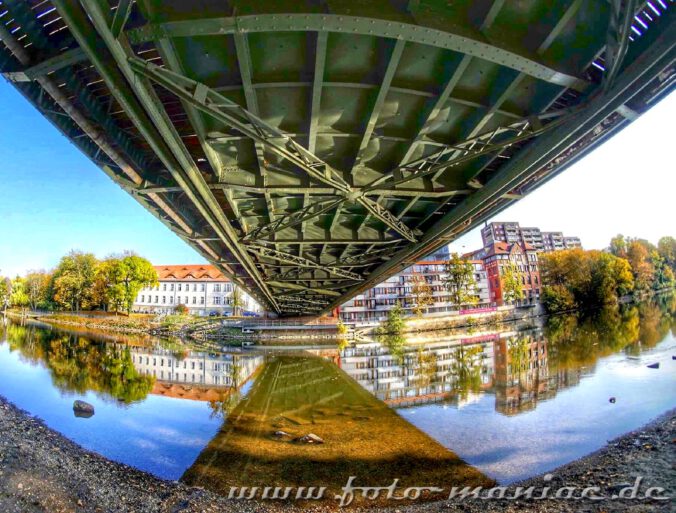 Gemzer Brücke - eine fotogene Ecke in Halle