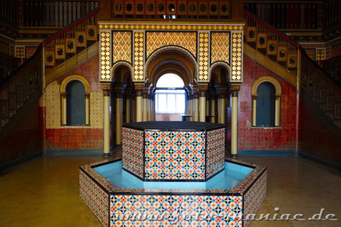 Brunnen im orientalischen Bad