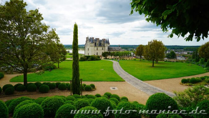 Schloss Amboise mit seinem schönen Garten