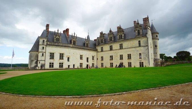 Die zweiflüglige Anlage von Schloss Amboise