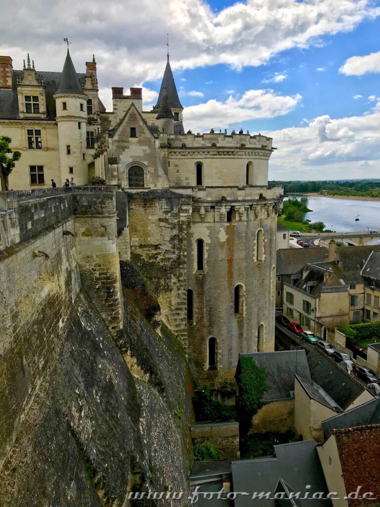 Sehr wehrhaft: das Loire-Schloss Amboise