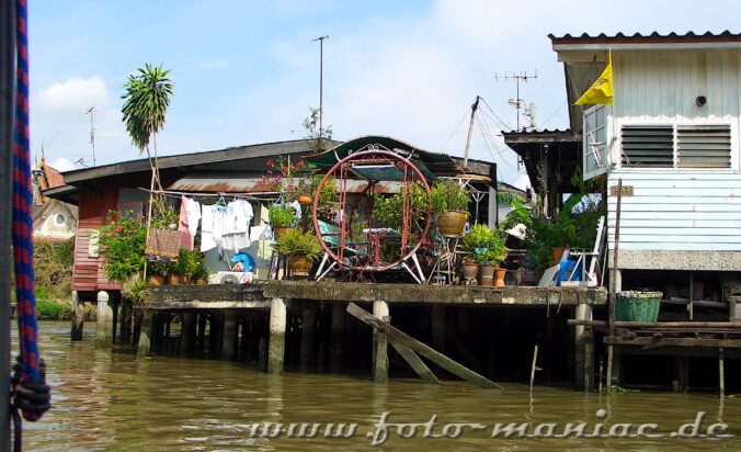 Eine Bootstour durch die Khlongs von Bangkok
