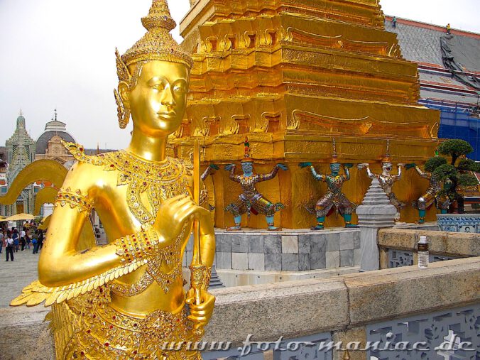 Zu Thailands schmucken Juwelen gehört auch der Große Palast in Bangkok