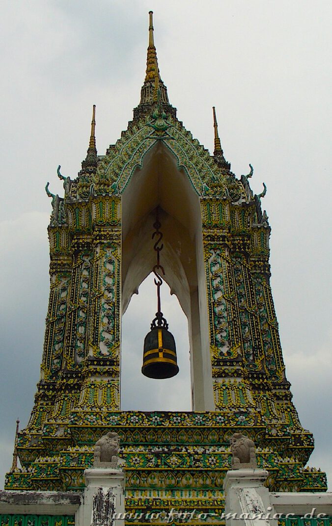 Glocke im Tempel Wat Pho in Bangkok