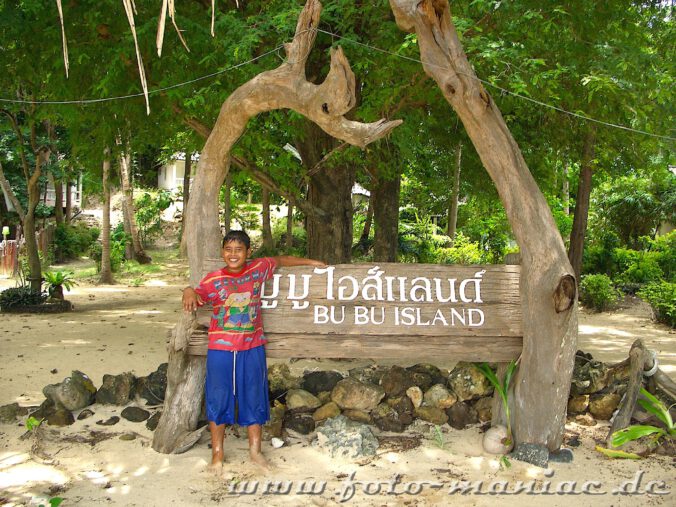 Die einsame Insel Bu Bu Island