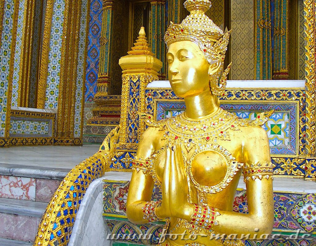 Thailands schmucke Juwelen im Großen Palast in Bangkok