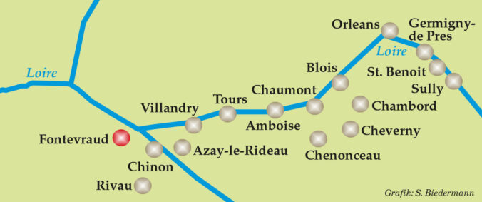 Grafik von Fontevraud