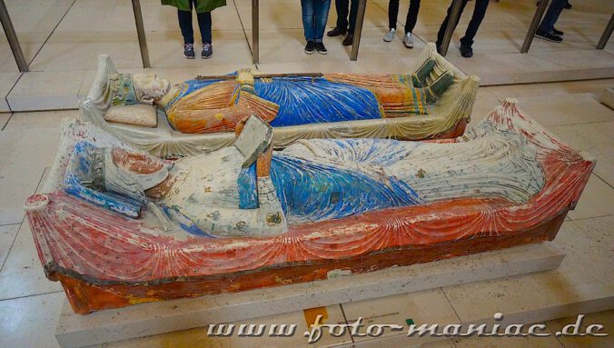 Besuch in der Abtei Fontevraud - Grabmal von Eleonore von Aquitanien und Heinrich II.