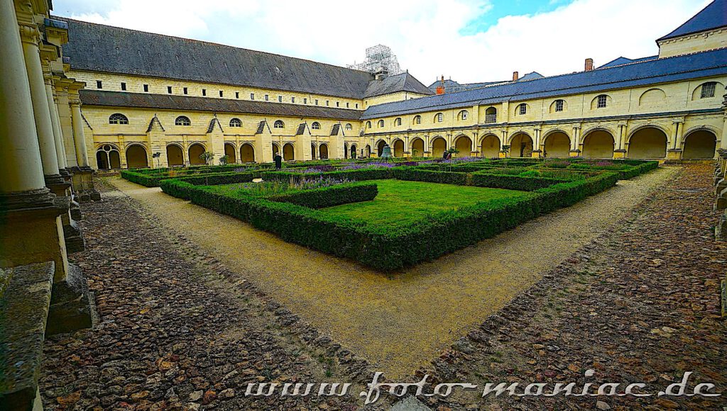 Innenhof der Abtei Fontevraud