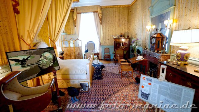 Schlafzimmer im Chateau Cheverny