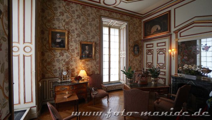 Ein Zimmer im Chateau Cheverny