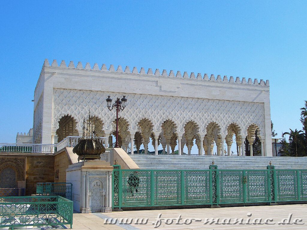 Das Mausoleum von Hassan un Mohammed in Rabat