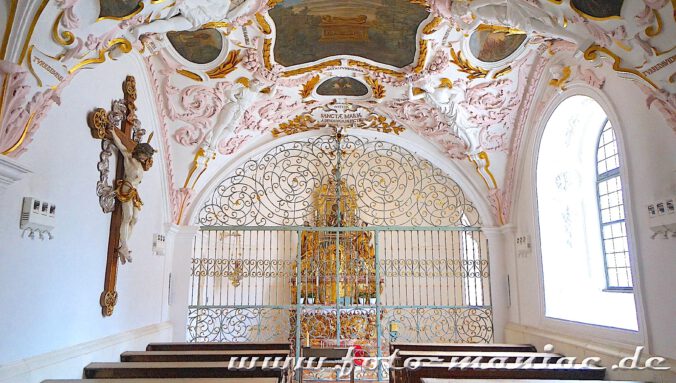 Blick in die Gnadenkapelle der Alten Kapelle