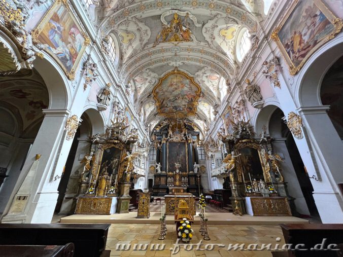 Apsis in der Basilika St. Emmeram in Regensburg