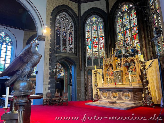 Altar in der Kirche St. Gillis in Brügge