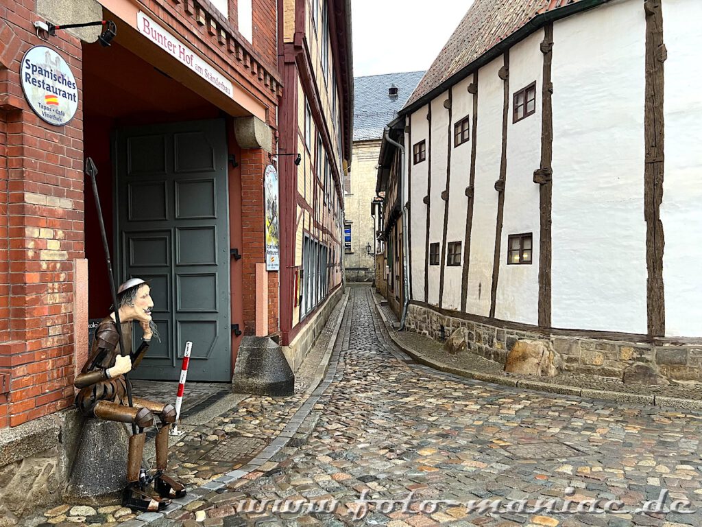 Ausflug nach Quedlinburg: Eng sind die Gassen in der Altstadt