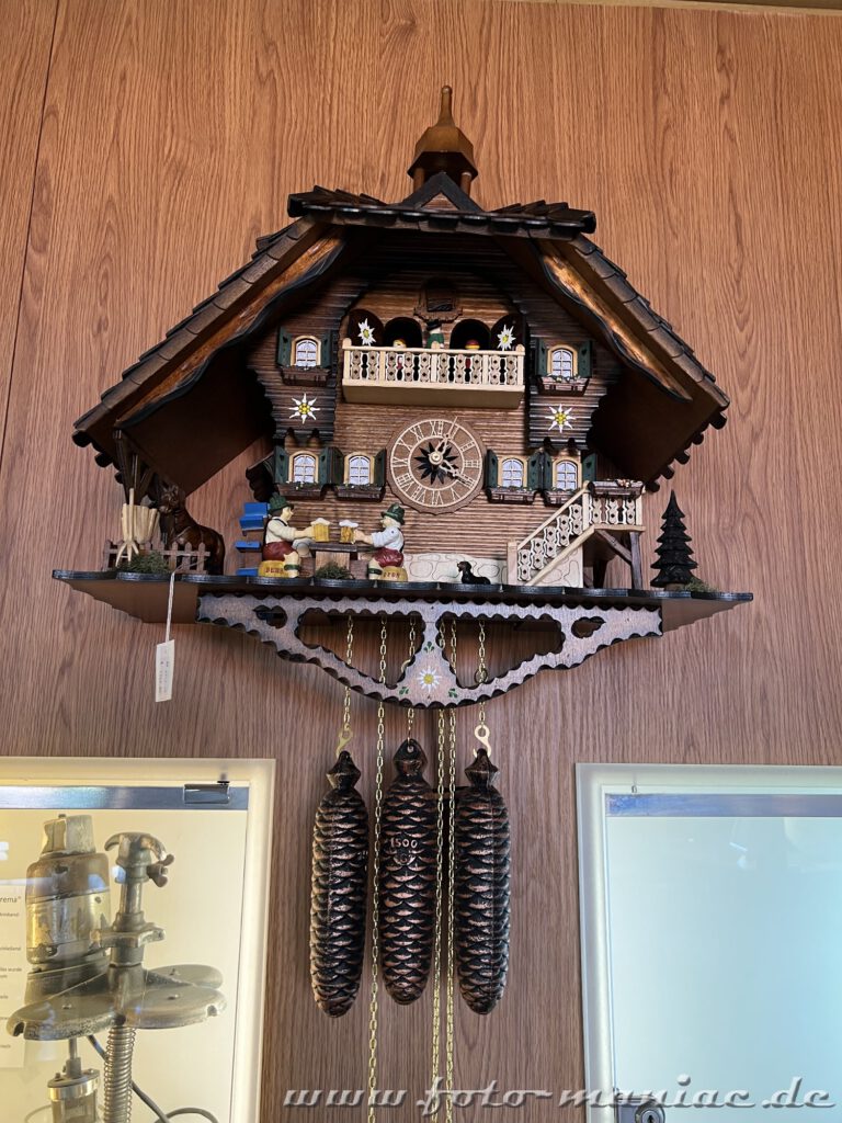 Kuckucksuhr im Uhrenmuseum Gernrode