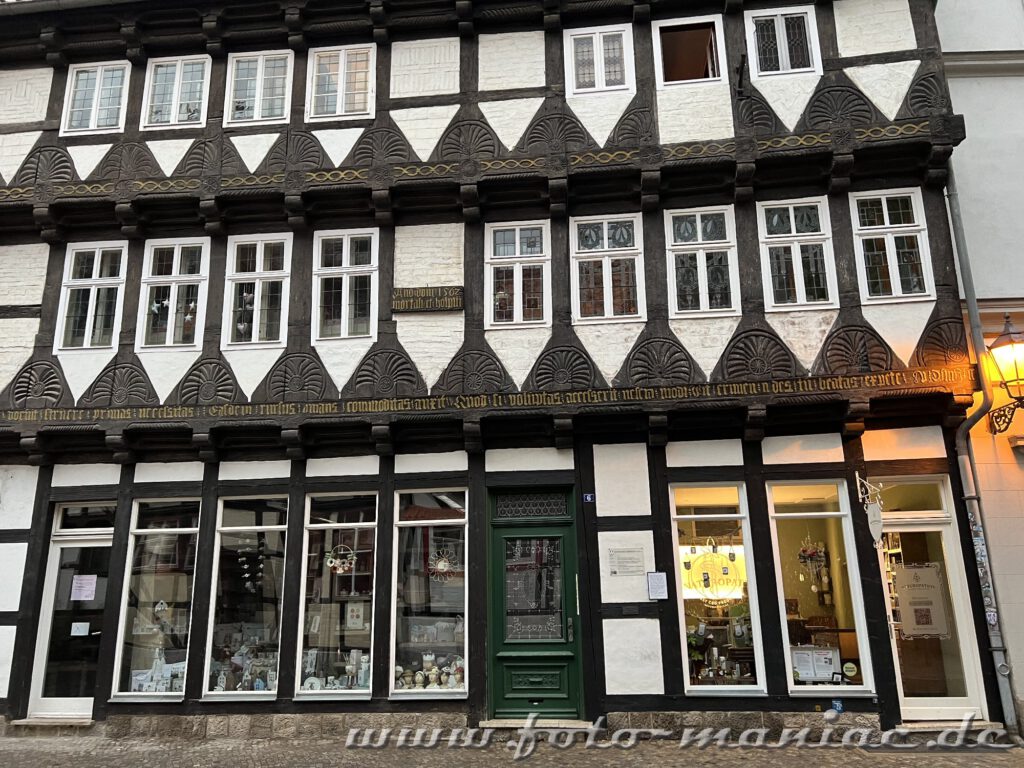 Beim Ausflug nach Quedlinburg stößt der Besucher überall auf schönes Fachwerk