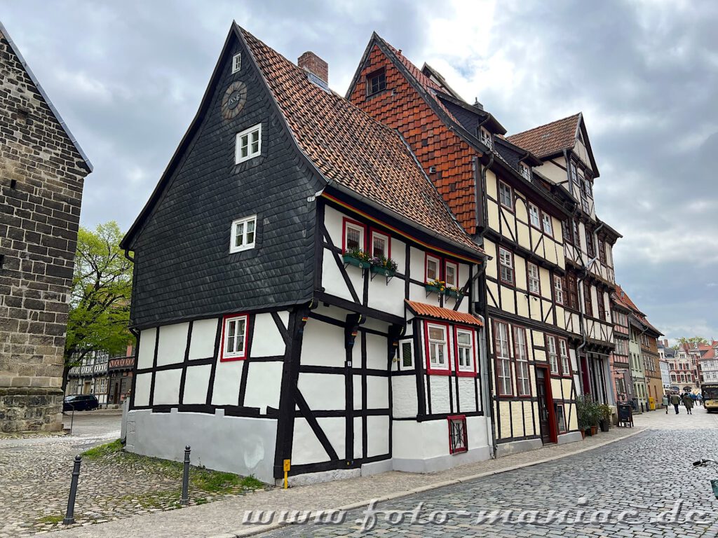 Beim Ausflug nach Quedlinburg stößt der Besucher überall auf Fachwerk