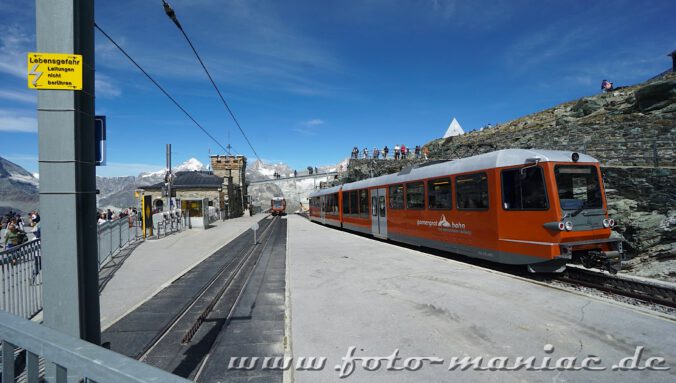 Kaiser von Zermatt: Mit der Gornergratbahn geht es zum Gipfel