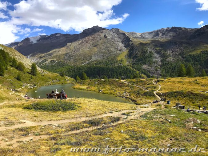 Kaiser von Zermatt: Blick auf den idyllischen Leisee