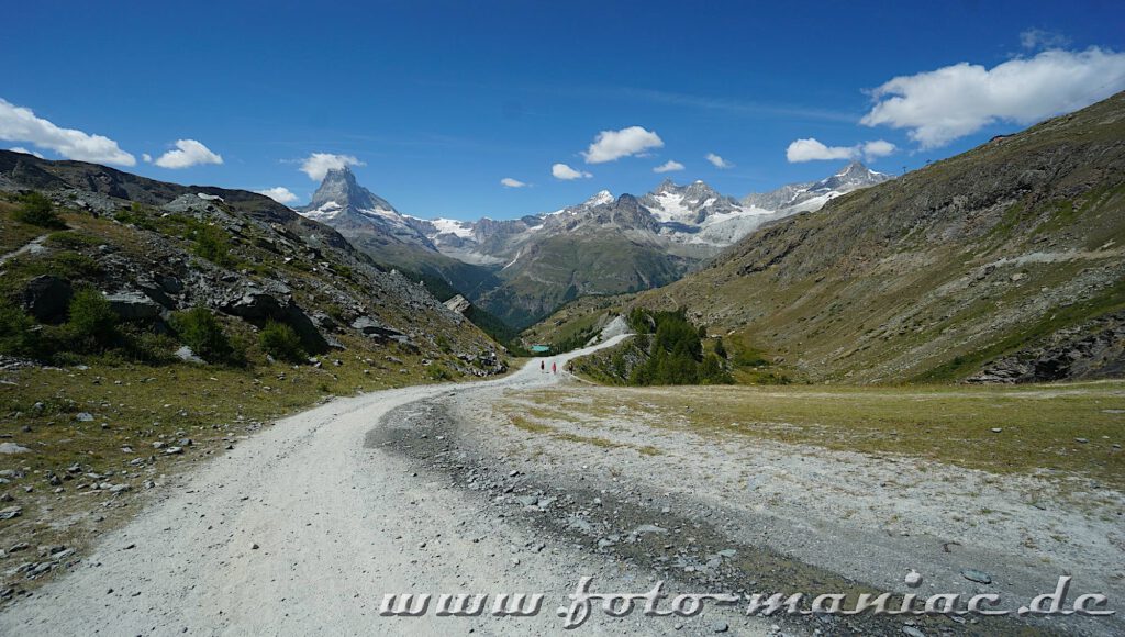 Kaiser von Zermatt: Wandern auf dem Fünf-Seenweg mit Blick zum Matterhorn