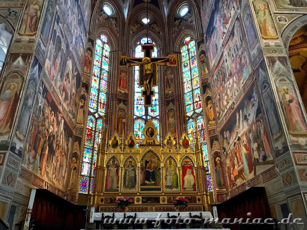 Kurzreise nach Florenz: der prachtvolle Altar der Basilika Santa Croce