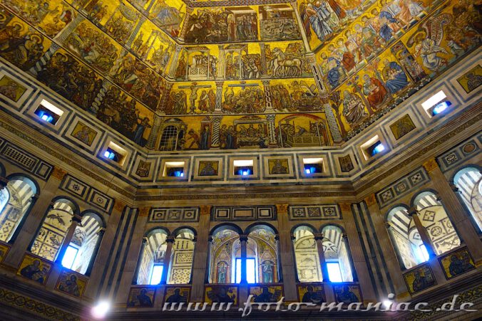 Kurzreise nach Florenz: Blick zur Kuppel das Baptisteriums