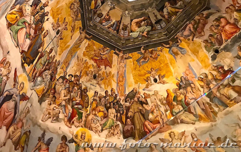 Kurzreise nach Florenz: Fresken in der Kuppel des Doms aus der Nähe betrachtet